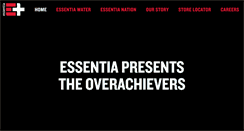 Desktop Screenshot of essentiawater.com